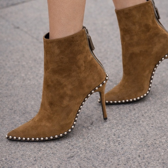 ‼️SALE‼️ Alexander Wang Studded Suede Ankle Boots - Picture 8 of 8